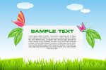 Natural Background Scenery with Sample Text
